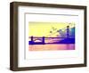 Sunset - Golden Gate Bridge - San Francisco - California - United States-Philippe Hugonnard-Framed Photographic Print