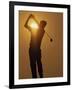 Sunset Golf Silhouette-null-Framed Photographic Print