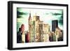 Sunset Green Sun-Philippe Hugonnard-Framed Giclee Print