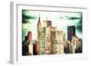 Sunset Green Sun-Philippe Hugonnard-Framed Giclee Print