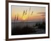 Sunset, Gulf Coast, Longboat Key, Anna Maria Island, Beach, Florida, USA-Fraser Hall-Framed Photographic Print