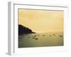 Sunset Harbour I-Lillian Bell-Framed Photographic Print
