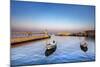 Sunset, Harbour, Lagos, Algarve, Portugal-Sabine Lubenow-Mounted Photographic Print