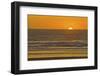 Sunset, Heceta Beach, Oregon Coast, Pacific Ocean, Oregon, USA.-Michel Hersen-Framed Photographic Print