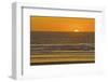 Sunset, Heceta Beach, Oregon Coast, Pacific Ocean, Oregon, USA.-Michel Hersen-Framed Photographic Print