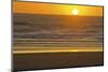 Sunset, Heceta Beach, Oregon Coast, Pacific Ocean, Oregon, USA.-Michel Hersen-Mounted Photographic Print