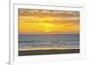 Sunset, Heceta Beach, Oregon Coast, Pacific Ocean, Oregon, USA.-Michel Hersen-Framed Photographic Print