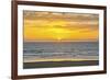 Sunset, Heceta Beach, Oregon Coast, Pacific Ocean, Oregon, USA.-Michel Hersen-Framed Photographic Print