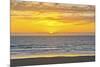 Sunset, Heceta Beach, Oregon Coast, Pacific Ocean, Oregon, USA.-Michel Hersen-Mounted Photographic Print