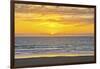 Sunset, Heceta Beach, Oregon Coast, Pacific Ocean, Oregon, USA.-Michel Hersen-Framed Photographic Print