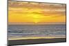 Sunset, Heceta Beach, Oregon Coast, Pacific Ocean, Oregon, USA.-Michel Hersen-Mounted Photographic Print