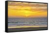 Sunset, Heceta Beach, Oregon Coast, Pacific Ocean, Oregon, USA.-Michel Hersen-Framed Stretched Canvas