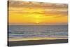 Sunset, Heceta Beach, Oregon Coast, Pacific Ocean, Oregon, USA.-Michel Hersen-Stretched Canvas