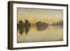 Sunset, Herblay, 1889-Paul Signac-Framed Giclee Print