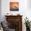 Sunset Heron-Jai Johnson-Giclee Print displayed on a wall