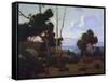 Sunset Hope Ranch-Elmer Wachtel-Framed Stretched Canvas