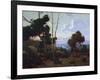 Sunset Hope Ranch-Elmer Wachtel-Framed Art Print