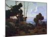 Sunset Hope Ranch-Elmer Wachtel-Mounted Art Print