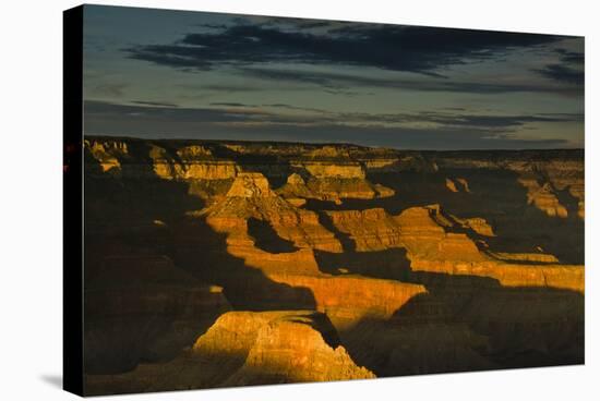 Sunset, Hopi Point, South Rim, Grand Canyon NP, Arizona, USA-Michel Hersen-Stretched Canvas