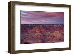 Sunset, Hopi Point, South Rim, Grand Canyon NP, Arizona, USA-Michel Hersen-Framed Photographic Print