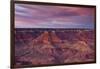 Sunset, Hopi Point, South Rim, Grand Canyon NP, Arizona, USA-Michel Hersen-Framed Photographic Print