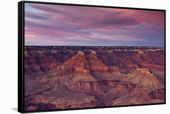 Sunset, Hopi Point, South Rim, Grand Canyon NP, Arizona, USA-Michel Hersen-Framed Stretched Canvas