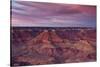 Sunset, Hopi Point, South Rim, Grand Canyon NP, Arizona, USA-Michel Hersen-Stretched Canvas