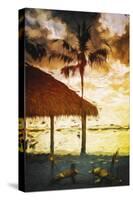 Sunset Hot Sun - In the Style of Oil Painting-Philippe Hugonnard-Stretched Canvas