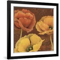 Sunset II-Daphné B-Framed Art Print