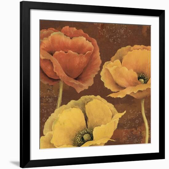 Sunset II-Daphné B-Framed Art Print