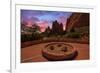 Sunset Image of the Garden of the Gods.-diro-Framed Photographic Print