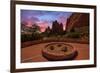 Sunset Image of the Garden of the Gods.-diro-Framed Photographic Print