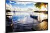 Sunset in a Fishing Village, Puerto Rico-George Oze-Mounted Photographic Print