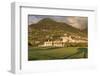 Sunset in autumn, Gubbio, Umbria, Italy, Europe-Lorenzo Mattei-Framed Photographic Print