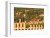 Sunset in autumn, Gubbio, Umbria, Italy, Europe-Lorenzo Mattei-Framed Photographic Print