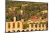 Sunset in autumn, Gubbio, Umbria, Italy, Europe-Lorenzo Mattei-Mounted Photographic Print