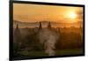 Sunset in Bagan (Pagan), Myanmar (Burma), Asia-Peter Schickert-Framed Photographic Print