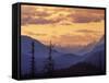 Sunset in Banff National Park, Alberta, Canada-Janis Miglavs-Framed Stretched Canvas