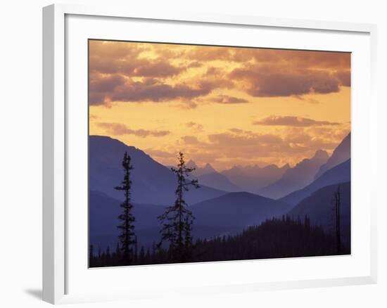 Sunset in Banff National Park, Alberta, Canada-Janis Miglavs-Framed Photographic Print