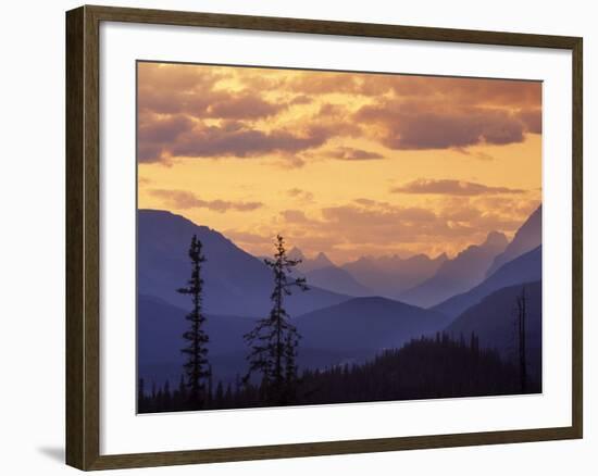 Sunset in Banff National Park, Alberta, Canada-Janis Miglavs-Framed Photographic Print