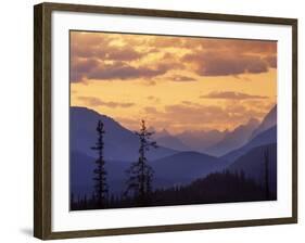 Sunset in Banff National Park, Alberta, Canada-Janis Miglavs-Framed Photographic Print