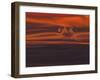 Sunset in Black Sea-Rabi Khan-Framed Art Print