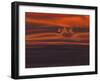 Sunset in Black Sea-Rabi Khan-Framed Art Print