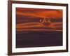 Sunset in Black Sea-Rabi Khan-Framed Art Print