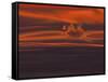 Sunset in Black Sea-Rabi Khan-Framed Stretched Canvas