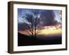 Sunset in Blue Ridge Mountains, Shenandoah National Park, Virginia, USA-Charles Gurche-Framed Photographic Print