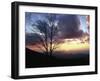 Sunset in Blue Ridge Mountains, Shenandoah National Park, Virginia, USA-Charles Gurche-Framed Photographic Print