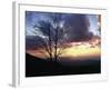 Sunset in Blue Ridge Mountains, Shenandoah National Park, Virginia, USA-Charles Gurche-Framed Photographic Print