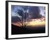 Sunset in Blue Ridge Mountains, Shenandoah National Park, Virginia, USA-Charles Gurche-Framed Photographic Print