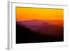 Sunset in California's Yosemite National Park-The Vine Studios-Framed Photographic Print